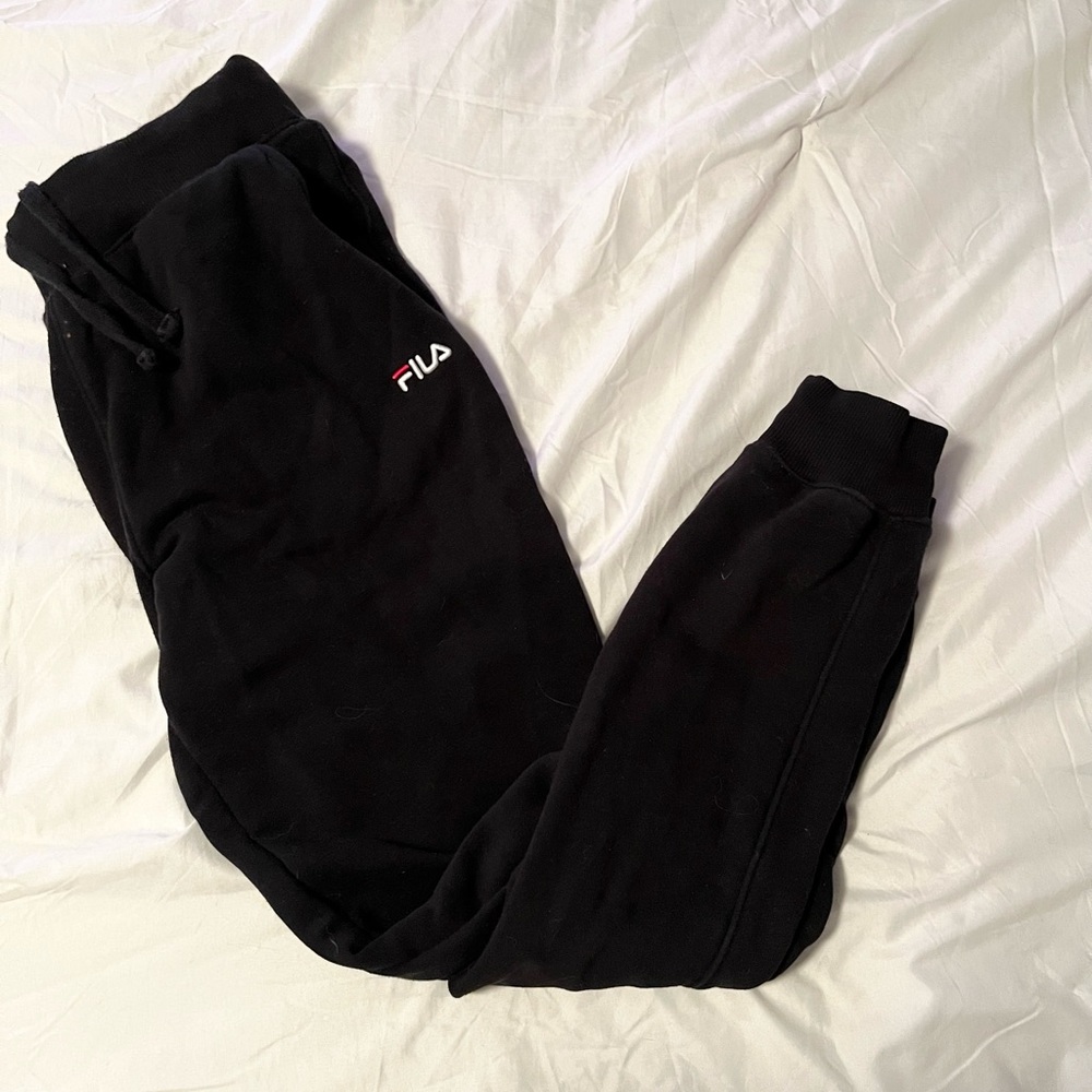 Fila Womens Black Sweatpants